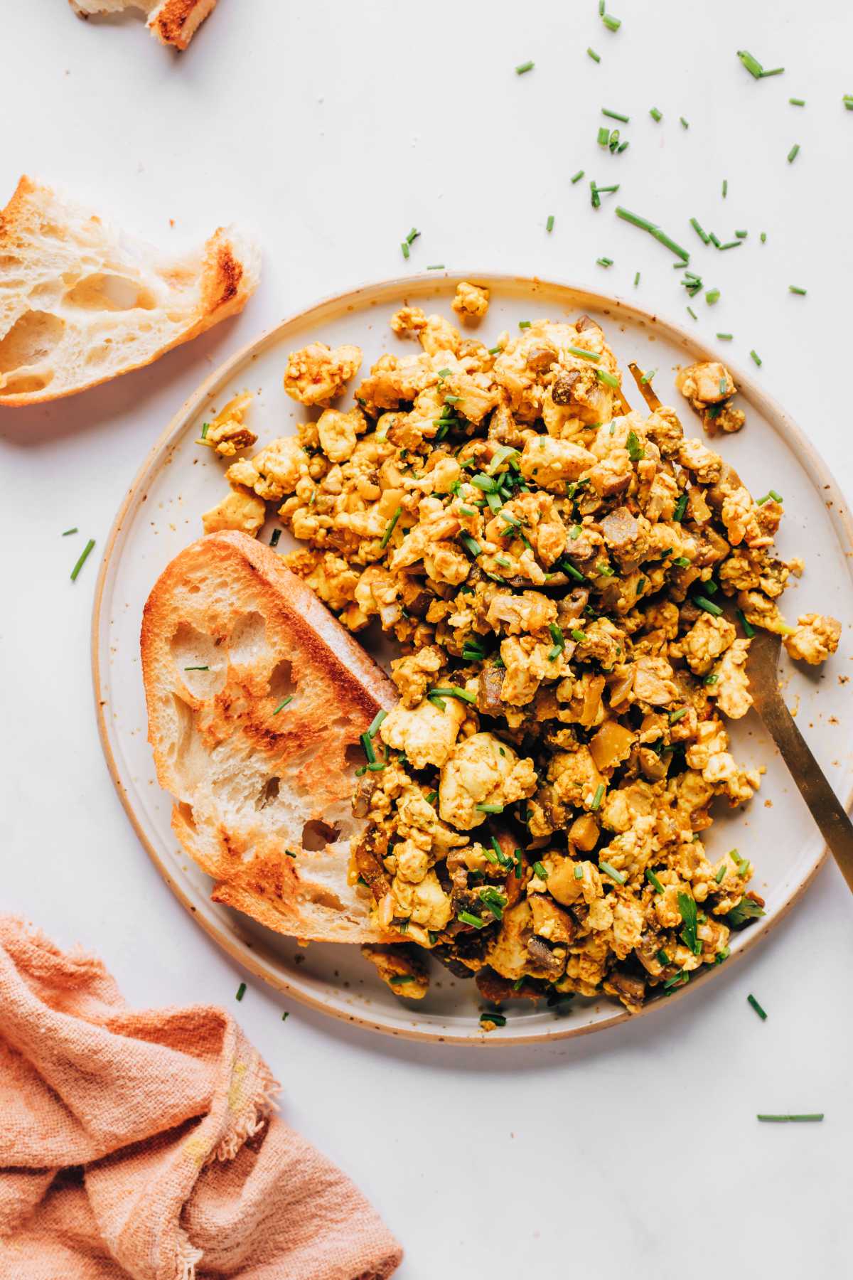 Silken Tofu scramble