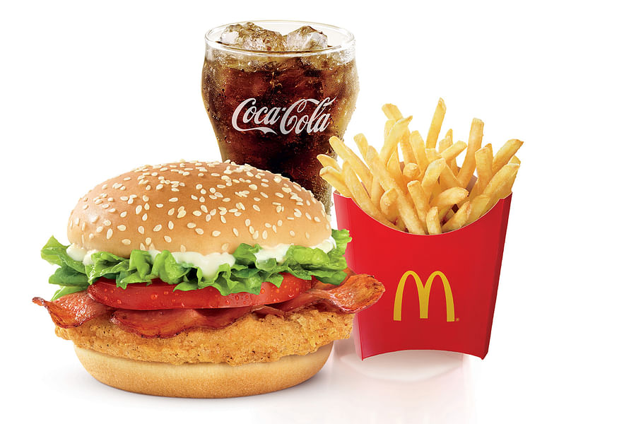McDonald's Veggie Crunch Burger Singapore