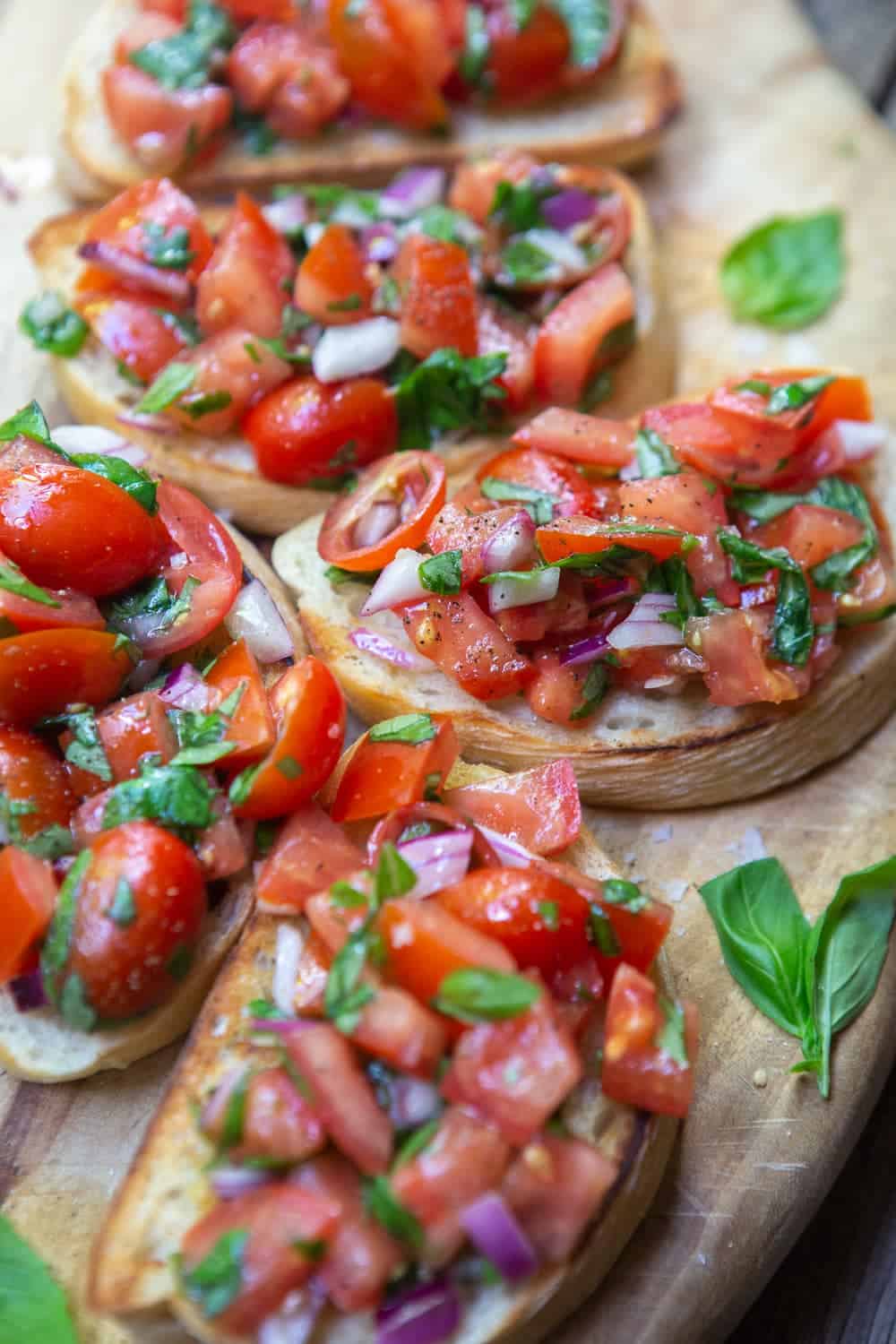vegan bruschetta