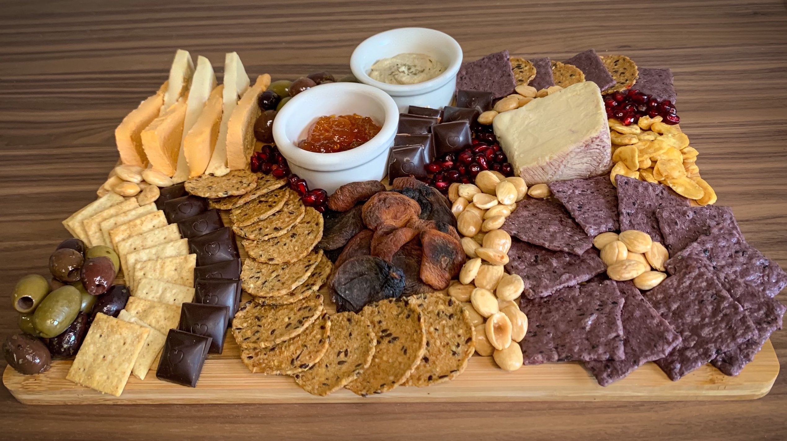 vegan cheese platter