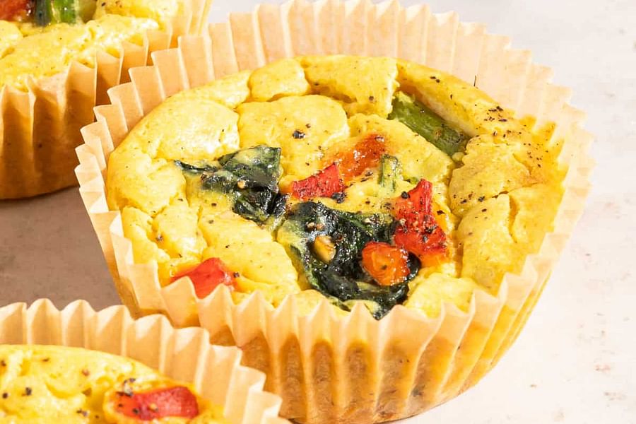 vegan mini quiche appetizer