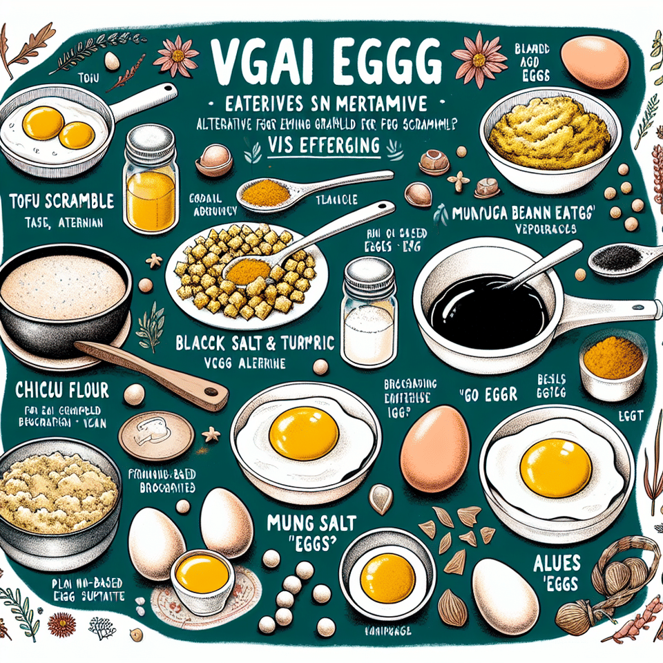 Vegan Product Showdown: Comparing Top Vegan Egg Alternatives for Your Morning Scramble