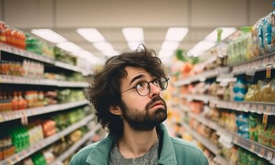 How do vegans and vegetarians feel when shopping in a non-vegan-friendly grocery store?
