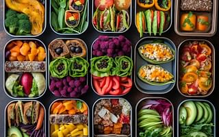 What are some easy vegan lunch ideas for work or school?