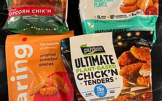 What are some recommended vegan food brands?